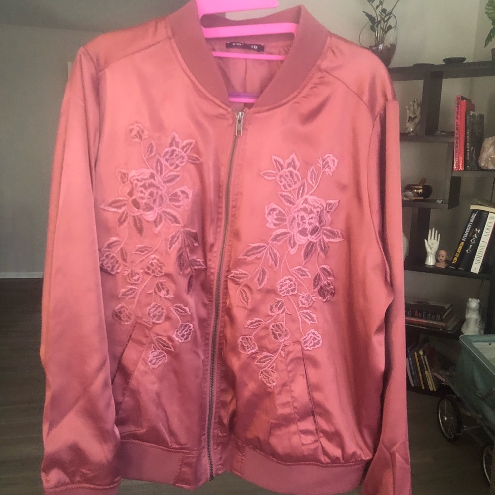 Blush Bomber Jacket